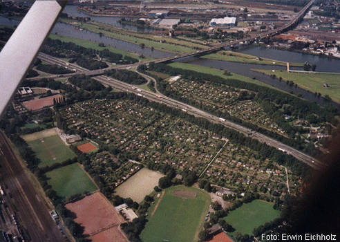 Kleingärten in Duisburg-Duissern